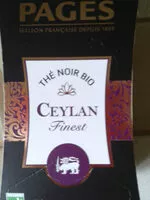 Mängden socker i Epicerie / Thé Bio Et équitable / Thé Noir