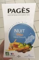 Mängden socker i Epicerie / Thé Bio Et équitable / Tisanes, Infusions