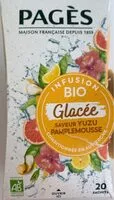 Mängden socker i Infusion bio glacée saveur yuzu pamplemousse