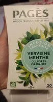 Mängden socker i Infusion Verveine Menthe