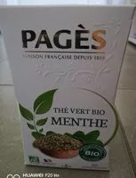 Mängden socker i Thé vert menthe