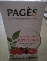 Mängden socker i Thé vert bio superfruits