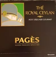 Mängden socker i Thé royal Ceylan