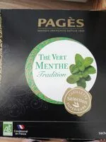 Mängden socker i Thé vert menthe