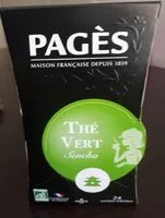 Mängden socker i Thé vert  Senchua