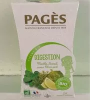 Mängden socker i Tisane Digestion Menthe Fenouil saveur Citron vert