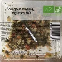 Mängden socker i Boulgour Lentilles Vertes Et Corails
