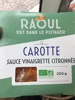 Mängden socker i Carotte sauce vinaigrette citronnee