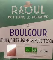 Mängden socker i Boulgour Lentilles, petits légumes & noisettes grillées