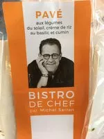 Mängden socker i Pavé aux légumes du soleil, crème de riz au basilic et cumin