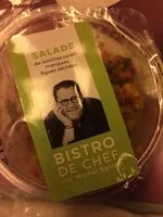 Mängden socker i Salade de lentilles corail, mangues, figues séchées