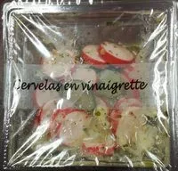 Mängden socker i Cervelas en vinaigrettes