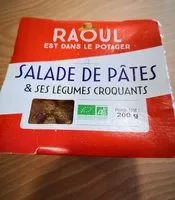 Mängden socker i Salade de pâtes et légumes croquants