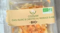 Mängden socker i Coleslaw Chou blanc & carottes au fromage blanc bio