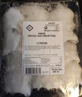 Mängden socker i Hakao (Ravioli aux Crevettes)