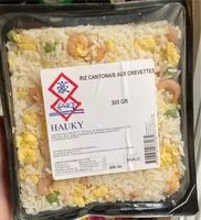 Mängden socker i Riz cantonais aux crevettes