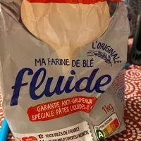 Mängden socker i Farine de blé fluide