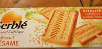 Mängden socker i biscuit sésame