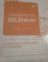 Mängden socker i granions de sélénium