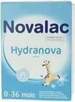 Mängden socker i Novalac Hydranova Solution En Poudre 10 Sachets De