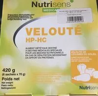 Mängden socker i Veloute HP HC