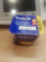 Mängden socker i Delical Creme Dessert HP-HC Sans Lact. chocolat 4X125G