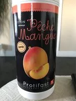 Mängden socker i Protifast hyper protéine pêche mange