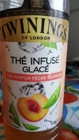 Mängden socker i Thé infusé glacé parfum Pêche Blanche