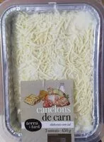 Mängden socker i Canelons de carn