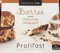 Mängden socker i Protifast 4 PM Barres Hyperproteinees Saveur Chocolat Croquant 5 Barres (bar)