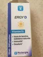 Mängden socker i Ergy D