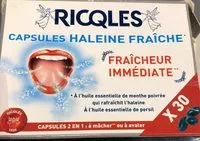 Mängden socker i Capsules Haleine Fraîche
