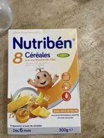 Mängden socker i Nutriben 8 Cereales Miel Aux 4 Fruits