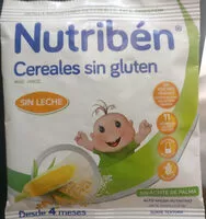 Mängden socker i Nutriben 1eres Cereales Sans Gluten
