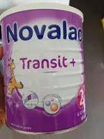 Mängden socker i Novalac Transit+ 2AGE Lait