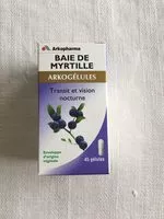 Mängden socker i Baie de myrtille