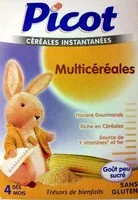 Mängden socker i Multicéréales