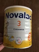 Mängden socker i Novalac 3 Croissance