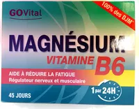 Mängden socker i Magnésium