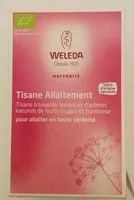 Mängden socker i Tisane Allaitement Fruits Rouges Bio - 20 Sachets - Weleda