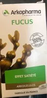 Mängden socker i Fucus arkigélules