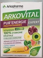 Mängden socker i Arkovital pur’energie