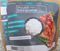 Mängden socker i Poulet façon basquaise et son riz