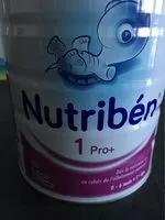 Mängden socker i Nutriben Lait 1er Age