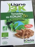 Mängden socker i Torsades au Konjac Bio