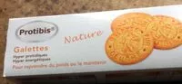 Mängden socker i Galettes hyper protidiques