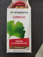 Mängden socker i Ginkgo Arkogélules