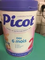 Mängden socker i Lait 2eme Age Des 6 Mois Picot, 900 G