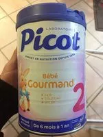 Mängden socker i Picot Lait Bébé Gourmand 2