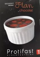 Mängden socker i Protifast Flan chocolat